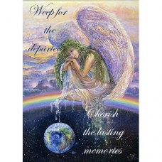 JOSEPHINE WALL GREETING CARD Weep for the World